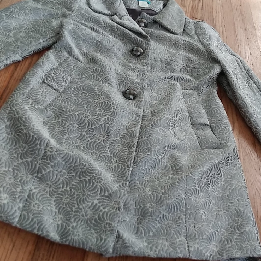 Silver Jacket - Buttons by Francesca's NWOT